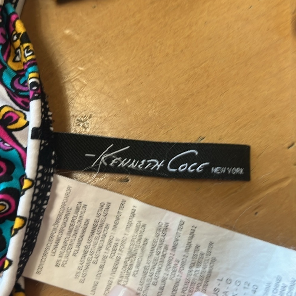 Kenneth Cole Reaction, Tummy Toner one piece swimsuit, - Picture 4 of 5